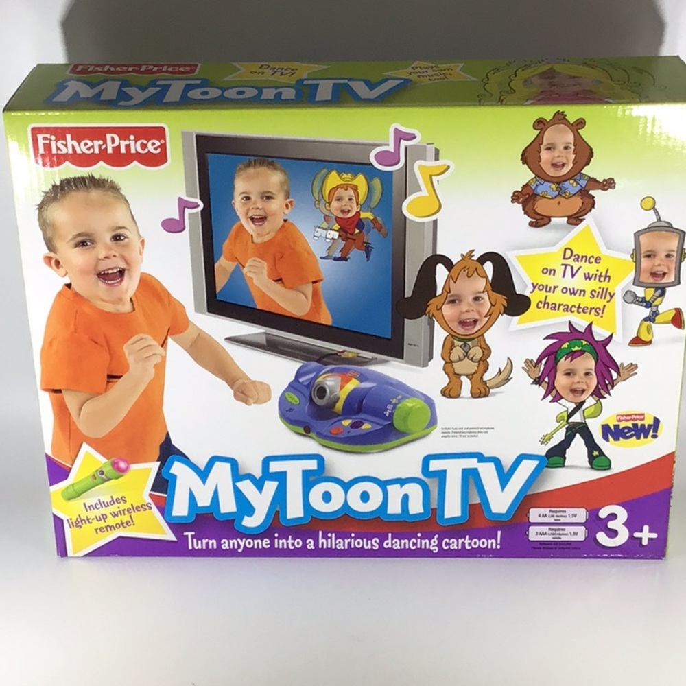 COPY - Fisher Price My Toon TV. Includes Light Up Remote